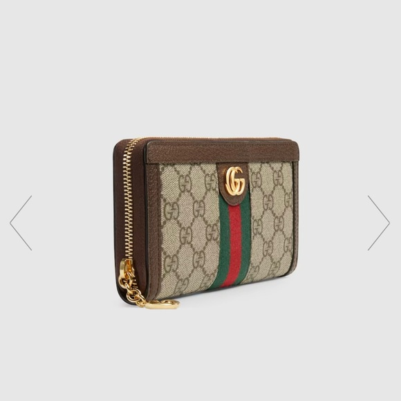 OPHIDIA GG ZIP AROUND WALLET - Picture 4 of 8